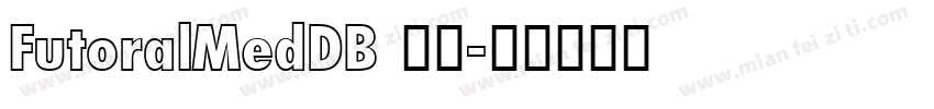 FutoralMedDB 常规字体转换